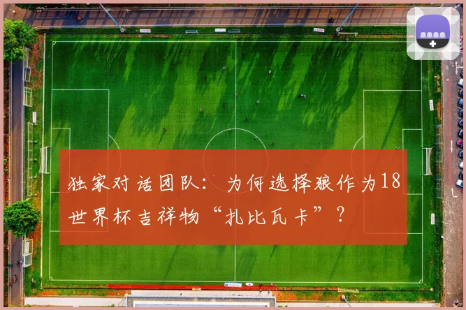 独家对话团队：为何选择狼作为18世界杯吉祥物“扎比瓦卡”？