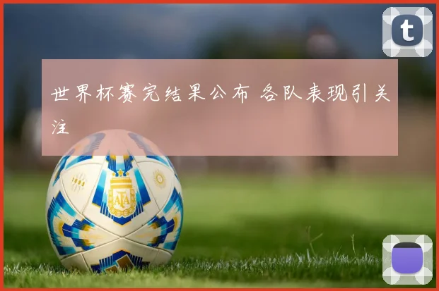 世界杯赛完结果公布 各队表现引关注