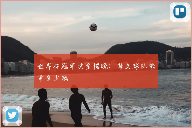 世界杯冠军奖金揭晓:每支球队能拿多少钱